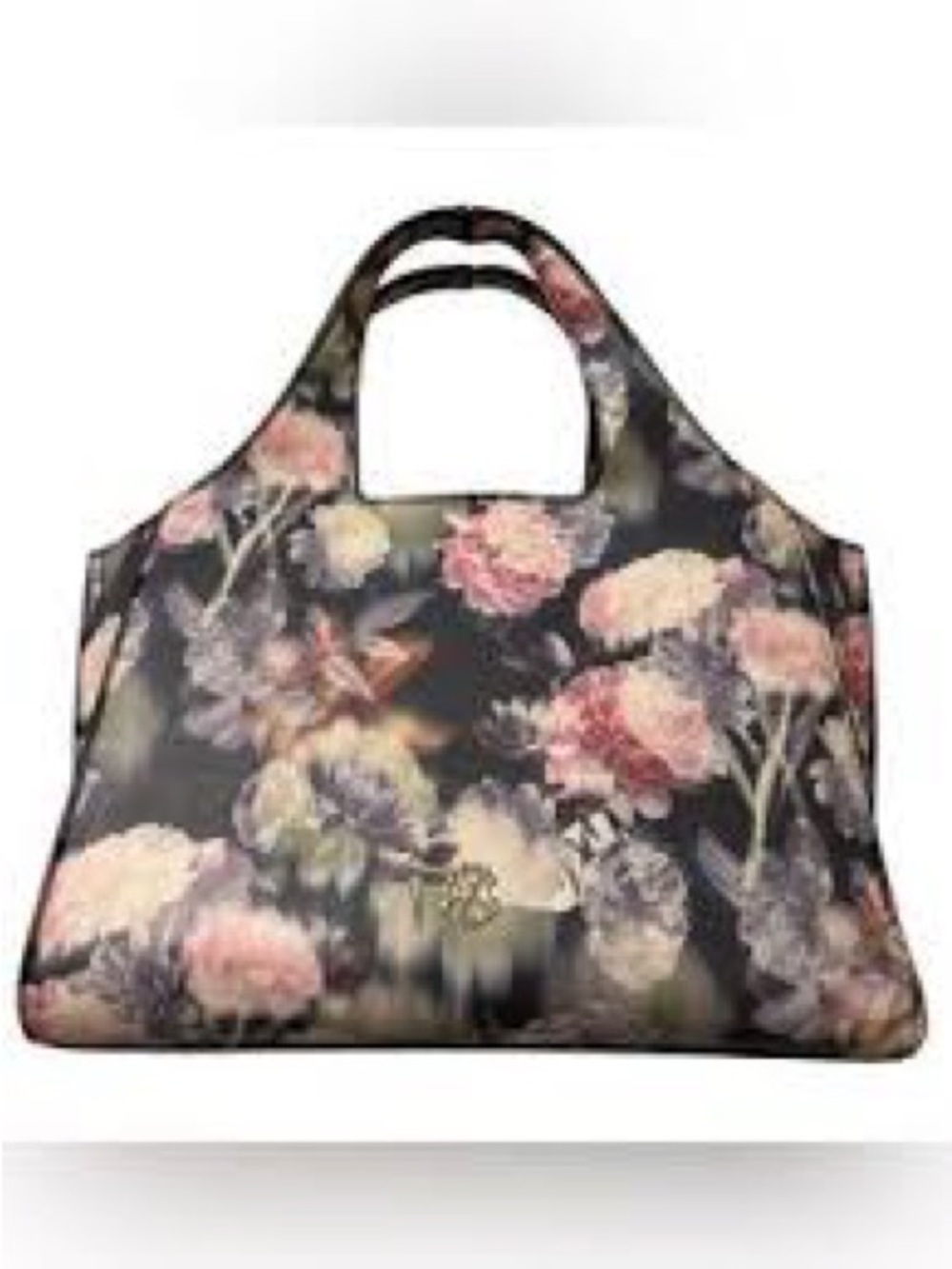 Christian Lacroix floral tote bag